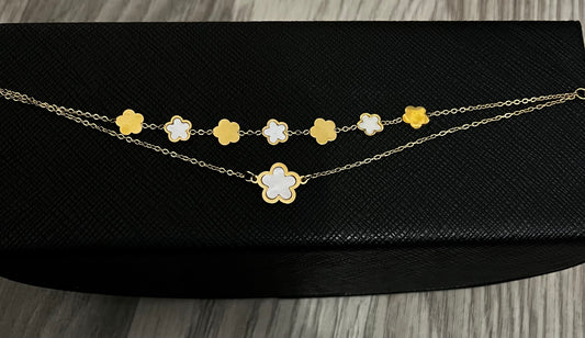 Bracelet Trèfle Doré