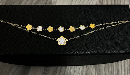 Bracelet Trèfle Doré