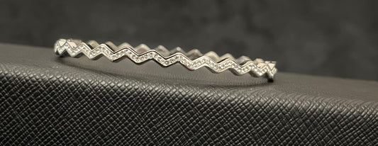 Bracelet Zigzag Élégance - Argenté