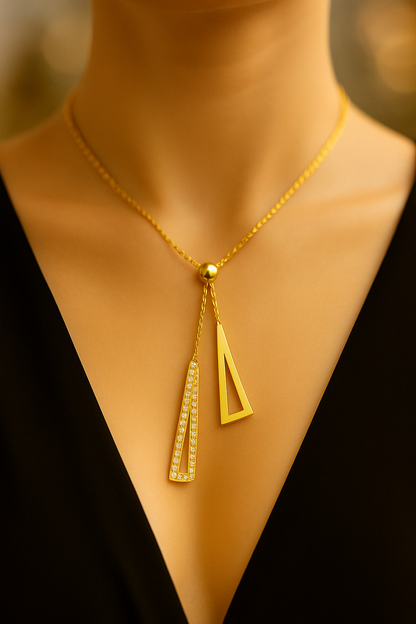 Collier Éclat Géométrique